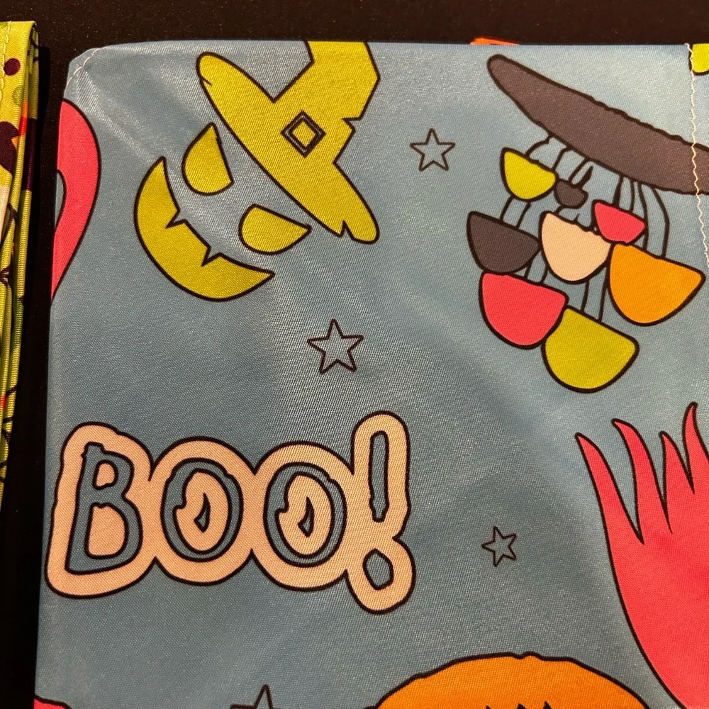Colorful Halloween Themed dog bandanas